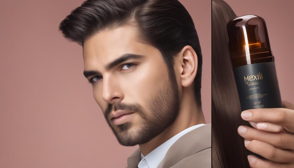 Minoxidil y pelo fino