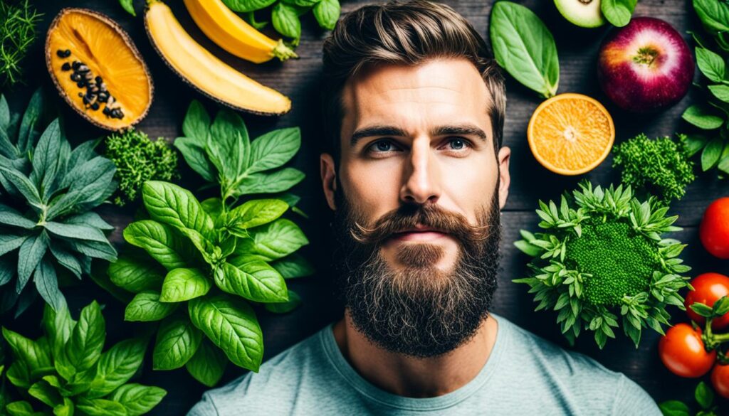 estimulantes naturales para el crecimiento de la barba