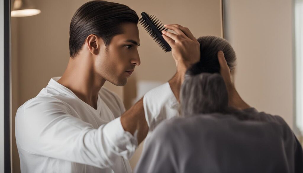 preparación para aplicar minoxidil