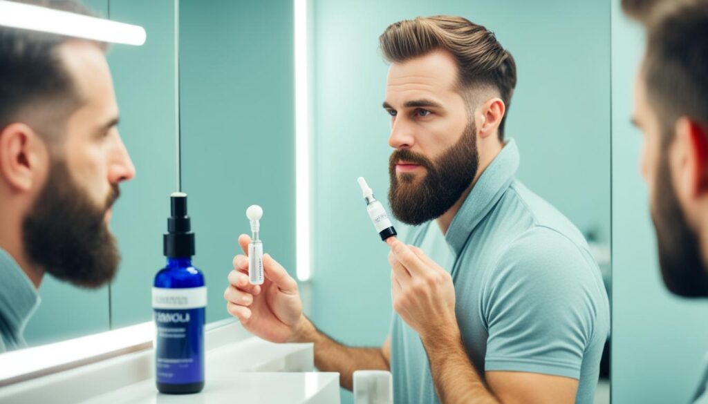 recomendaciones de uso de minoxidil en hombres